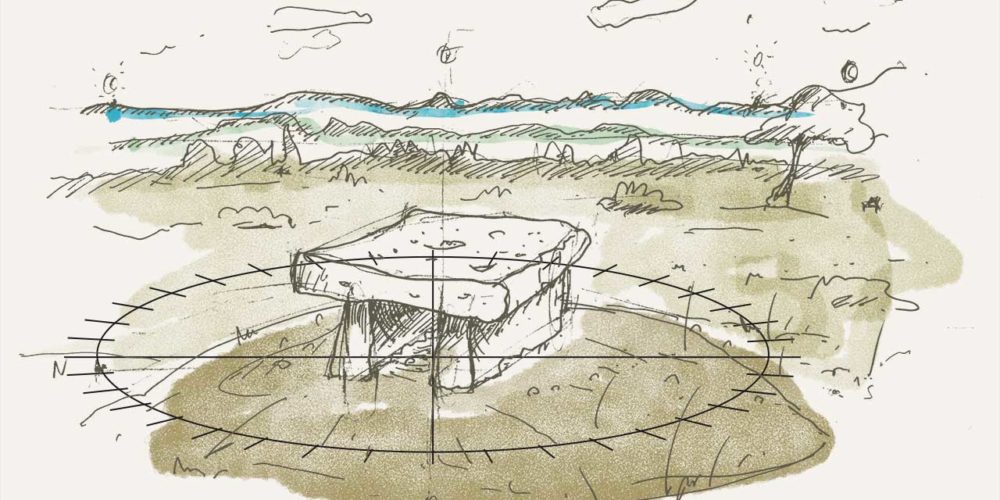 croquis-dolmen Benoit Blein ARGEMA FORMATION