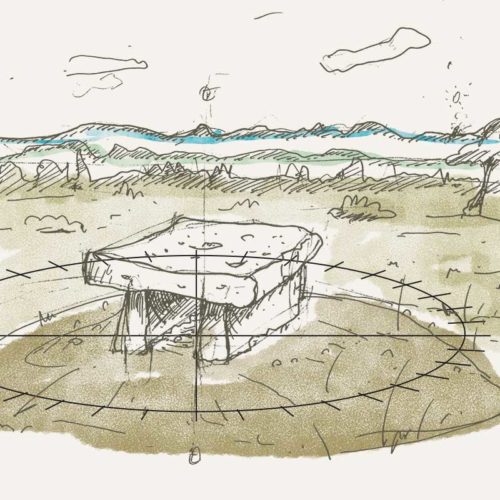 croquis-dolmen Benoit Blein ARGEMA FORMATION